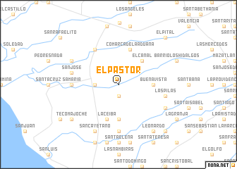 map of El Pastor