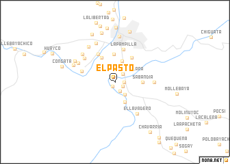 map of El Pasto