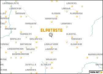 map of El Pataste