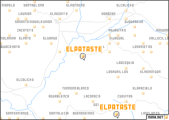 map of El Pataste