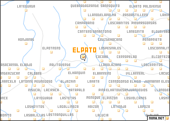 map of El Pato