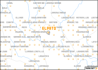 map of El Pato