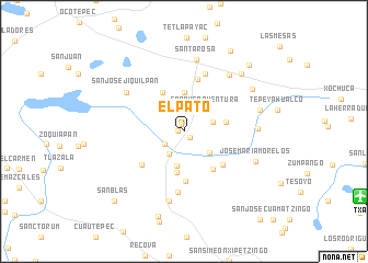 map of El Pato