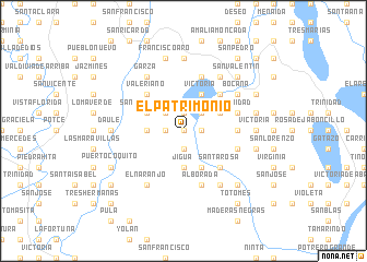 map of El Patrimonio