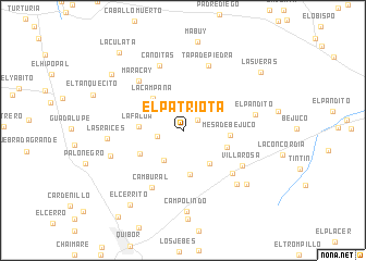 map of El Patriota