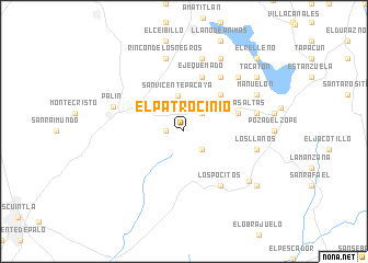 map of El Patrocinio