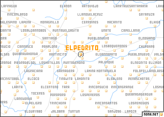 map of El Pedrito