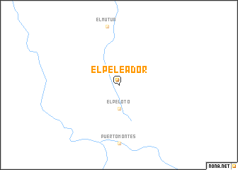 map of El Peleador