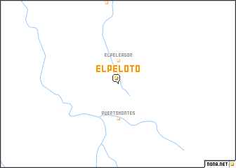 map of El Peloto