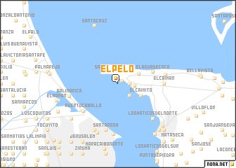 map of El Pelo