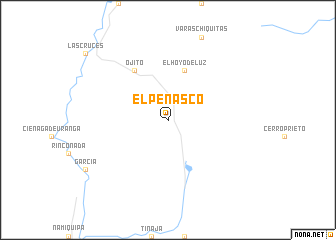 map of El Peñasco