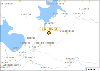 map of El Peñasco