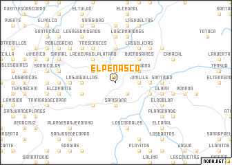 map of El Peñasco