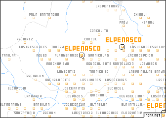 map of El Peñasco