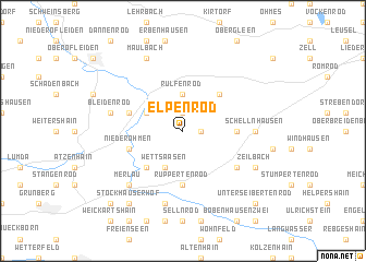 map of Elpenrod