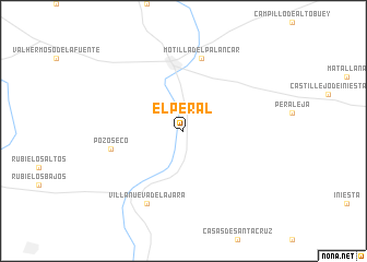 map of El Peral