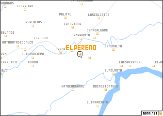 map of El Pereño