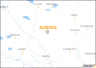 map of El Perico