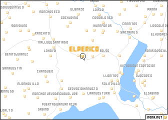 map of El Perico