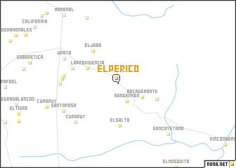 map of El Perico