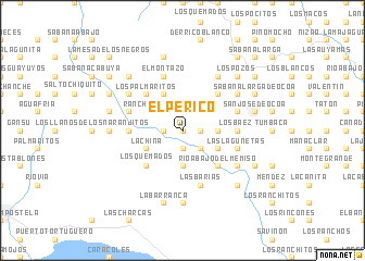 map of El Perico