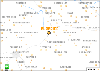 map of El Perico