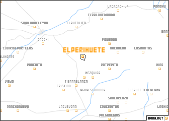 map of El Perihuete