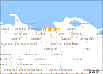 map of El Perro