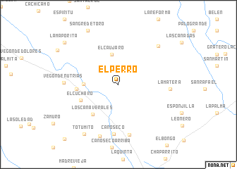 map of El Perro