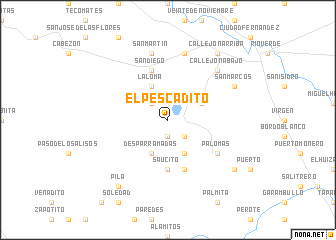map of El Pescadito