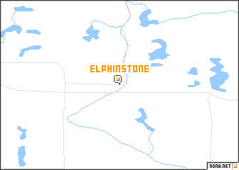 map of Elphinstone