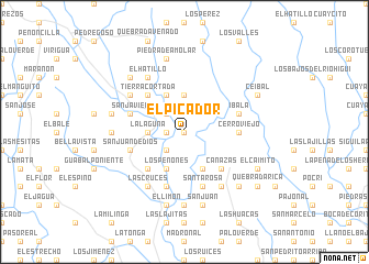 map of El Picador