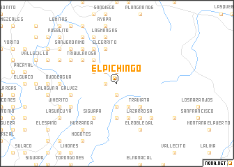 map of El Pichingo