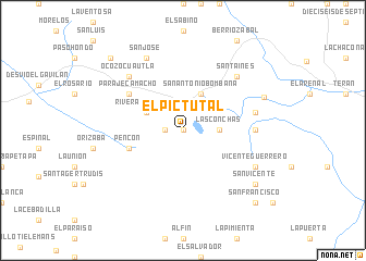 map of El Pictutal