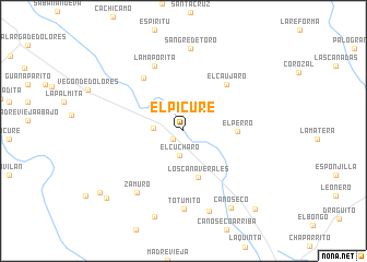 map of El Picure