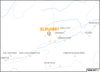 map of El Pijibay