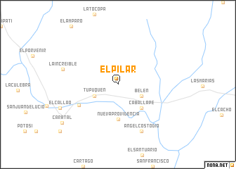 map of El Pilar