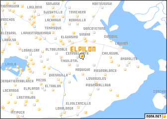 map of El Pilón