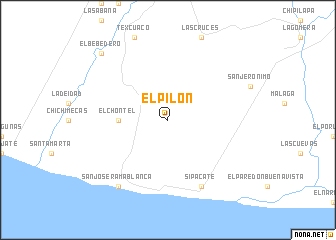 map of El Pilón