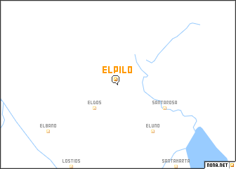 map of El Pilo