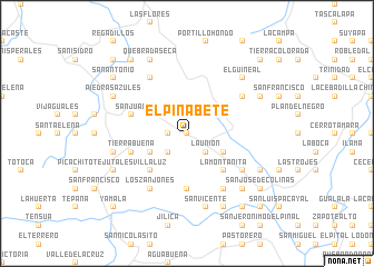 map of El Pinabete