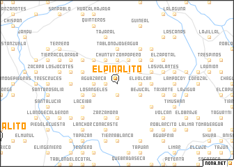 map of El Pinalito