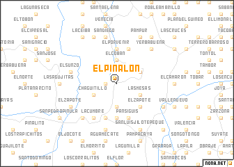 map of El Pinalón