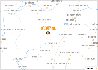 map of El Pinal