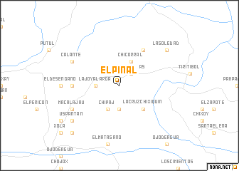 map of El Pinal