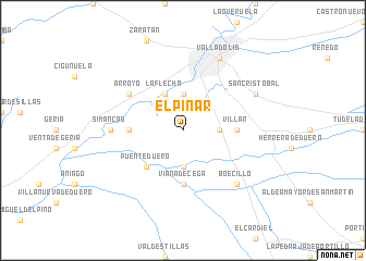 map of El Pinar