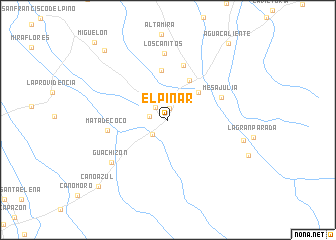 map of El Pinar