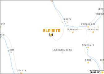 map of El Pinito