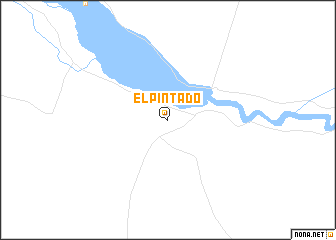 map of El Pintado