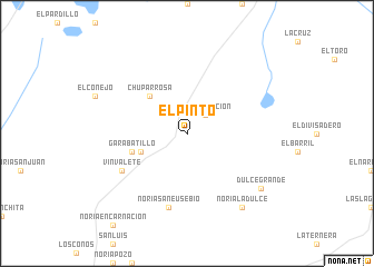 map of El Pinto